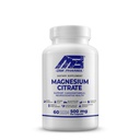 MB One Magnesium Citrate 500mg - Formula ad alto assorbimento per il muscolo, Nerve, Sleep & Bone Support - Vegan, Non-GMO - Digestivo & Heart Health - 60 Caps - Alimentazione 60 giorni