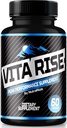 Vita Rise Pills for Men, Official Vita Rise Peak Performance Supplement, All Natural Male Capsules for Global Health and Wellness Support, Vita Rise Pro Tablets, VitaRise (60 Capsule)