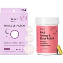 Rael Bundle - Pernottamento Spot Copripiumini (104 Conte) & PMS Supplemento per le donne (28 capsule)
