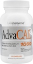 Lane Innovative - AdvaCAL 1000, Advanced Calcium Supplement, Easy to Swallow Extra Small Capsule, Supporti Aumentata Densità di Bone (50 Serve)