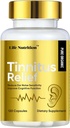 Nutrizione di vita 1200MG Rilievo di anelli per le orecchie, Vitamine di salute dell'orecchio del flavonoide diOTC, Bioflavonoidi e vitamina C, 120 Capelli