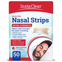 Strisce nasali extra-forza, Tan 50 ct | Funziona istantaneamente, Respira meglio, Rilievo di congestione nasale, Stop russare, Freddo e allergia, Tan extra-forza