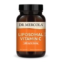 Dr. Mercola Liposomal Vitamin C - Cervello, Cuore, Occhio e Supporto Immune - Fornisce 1.000 mg di Biodisponibile Vitamina C - Non OGM, Gluten-Free & Soy-Free - 60 Capsule (30 Serve)