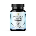 Magnesio Complesso | 470mg di Magnesio Glycinate, Malate, & Citrato per muscoli, nervi, & Energy | Alta assorbimento | Vegan, Non OGM | 120 capsule
