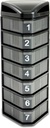 Deke Home - Organizzatore di pillole stackable 3 volte al giorno, Dispenser di pillole 7 giorni, organizzatore settimanale di pillole per il farmaco, vitamina, supplemento, caso duro durevole, chiusura sicura, BPA libero, facile da pulire