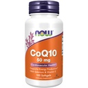 NOW Integratori, CoQ10 50 mg, Grado Farmaceutico, Forma All-Trans prodotta da Fermentazione, 100 Softgels