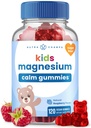NutraChamps 120 bambini Magnesio Gummies - Zucchero Gratuito calma Magnesio Gummies per i bambini - 4 mesi di alimentazione - Supporta la salute, sonno - Magnesio Citrato per i bambini supplemento