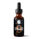 Orso di cedro - 0,9% Pure Nascent Deep Earth Iodine Supplemento, All-Natural Thyroid Support and Metabolism Booster, Gocce di iodio senza alcool, Liquido di iodio naturale, 1 fl oz / 30 ml