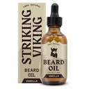 Striking Viking Vanilla Beard olio per gli uomini - Condizionatore naturalmente con oli Argan & Jojoba per ammorbidimento, idratazione e crescita (2 Oz)
