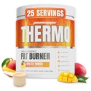 PROSUPPS Thermogenic Fat Burner Powder, Molten Mango - Perdita di peso & Metabolismo Booster Pre Supplemento di allenamento per le donne & uomini - Supporta il controllo dell'appetito & Boosts Energy - Gluten-Free - 25 Serve