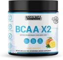 BCAAs con 175mg di caffeina | 40 Serving | Keto-Approved, Non OGM, Gluten Free Supplement | Peach-Mango Flavor
