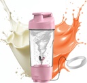Hurricup 22 Oz Protein Shaker Bottiglia per Miscele Proteine, BPA Free Protein Shaker Cup per Protein Shakes, Whey Powder Smoothie Cup per Preworkout Mixer Bottiglia, Gym Accessori per Donne & Uomini, Rosa