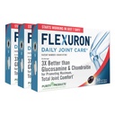 Prodotti di purezza Flexuron Joint Formula 3X Better Than Glucosamine and Chondroitin - inizia a lavorare in soli 7 giorni - Krill Oil, basso peso molecolare acido ialuronico, astaxantina - 30 conte (3)