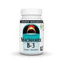 Fonte Naturals Niacinamide B-3, 100 mg Integratore alimentare - 250 compresse