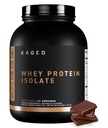Kaged Whey Protein Isolate Powder | Chocolate | 100% Pure Low Lactose Whey | Post Workout Recovery Drink | Supporta la costruzione del muscolo | Integratori per uomini e donne | 41 Serve