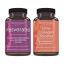 Resveratrolo & Ultra Collagen Booster - Capsule Resveratrolo & Collagen per Cell & Skin Support - Caratteristiche Dermaval - 60 Capsule, 90 Ultra Collagen Booster Capsule