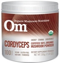 Om Organic Mushroom Superfood Powder, Cordyceps, 100 Serve, Energy and Endurance Support Supplement, 7.05 Ounce (Pack of 1)