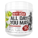 5% Nutrition Rich Piana AllDayYouMay BCAA Powder | Premium Intra & post Workout Aminoacidi, Idratazione, Endurance, recupero del muscolo, Joint & Liver Support | 15.3 oz, 30 Serve (Lime di lemone)