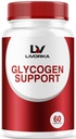 1 confezione - Glycogen Support, Glycogen Control Advanced Formula, Glycogen Capsules, Glycogen Fix con ingredienti potenti, 30 capsule per bottiglia per 30 giorni