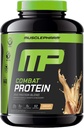 Muscle Pharm Combat Protein Powder, Horchata Flavor, Fuels Muscles for Productive Workouts, 5 Protein Sources Compreso Whey Protein Isolate & Egg Albumin, Gluten Free, 4 lb, 52 Servings