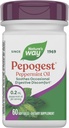 Via della natura Pepogest Peppermint olio, Soothes occasionalal Gastrointestinal Discomfort*, Enteric Coated Peppermint Oil Softgels, 60 Softgels (Packaging May Vary)