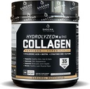 SASCHA FITNESS Idrolizzato Multi Collagen Peptides Tipes 1,2 & 3 |Hyaluronic Acid|Biotin |Cynatine HSN|Vitamin C & E |for Hair, Skin & Bone Support|Caramel Macchiato