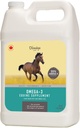 Olio di Camelina per cavalli, 1 gallone di Olimega Farm | Alto in Omega-3 & Vitamina E | Supporto per giunti sani, Coat & Skin | Pure & Cold Pressed | Joint Supplement | Made in Canada | Non OGM