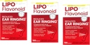 Lipo-Flavonoid Plus Integratore alimentare, Per la salute dell'orecchio 100 ea Pack di 3