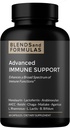 Supporto immunitario (con Monolaurina, Lactoferrina, Funghi e Probiotici)