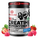 Gommie Monoidrate Creatina (5g) – Pre-Workout Energy & Muscle Growth Support per Uomini e Donne | Gommie elettrolitiche di fragola (135 Conte)