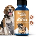Scoot Stopper for Dogs & Cats – Natural Anal Gland & Digestive Support Supplemento per Scooting, Sgabello Consistency, Constipation, Incidenti Indoor & Difficile Pooping – 400 Pillole inodore