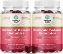 Equilibrio dell'ormone per le donne Gummies di tutte le età - Supplemento di supporto PMS per le donne per regolare il ciclo mestruale e l'equilibrio ormonale Menopause & Mood Swings con vitamina B6 & Dong Quai - 60 Chews - 2 pack