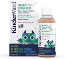 KinderMed Infants' Daytime Cough Plus, Organic Agave Syrup e English Ivy Leaf Extract, No Dyes, No Artificial Flavors or Sweeteners, Non-GMO, for Babies 2 Mesi+, Natural Cherry Flavor (2 Fl Oz)