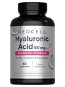 NeoCell capsule di acido ialuronico, Lubrificante essenziale, Supporta l'idratazione del tessuto, senza glutine, 60 conte, 1 bottiglia