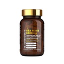 Dr Sosnowski's BioActive Sea Moss | Formula 8-in-1 Arricchito con Black Seed, Ashwagandha, Turmeric, Manuka Honey, Lion's Mane, Royal Jelly, Bee Propolis Extract | 60 Capsule