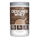 Designer Wellness, Designer Whey Protein Meal Sostituzione Polvere, Organic Superfood Complex Carbs, Vitamine, Minerali, Senza glutine, Cioccolato al latte, 1.72 Pound