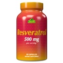 Resveratrolo 1000mg da Alfa Vitamins - Potente Antiossidante, Aiuta a prevenire danni alle cellule - Supporta la funzione cerebrale, Salute cardiovascolare, Metabolismo, effetti anti-invecchiamento - 60 Capsule