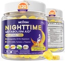 Melatonina 10mg Gummies, Tempo Notturno Metabolismo Gummies per adulti, Crush Excess Hoarding Mentre si riposa, Promuovere Zzzs sani, con Magnesio, Ashwagandha, 5-HTP, GABA, 100% Droga gratis, Sugar Free,2Packs
