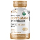 Capsule Mane Integratori Biologici Nutri - 1900 mg, 10:1 Dual Extraction, 120 Count - Estratto di Funghi (Fruiting Body) - Terze Parti Testata
