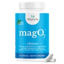 nbpure MagO7 - Natural Colon Cleanse & Detox | Rilievo di costipazione occasionale, Ammorbidimento dello sgabello, & Bloating Supporto per gli uomini e le donne | Ossido di magnesio ozonizzato, 90 capsule