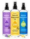 Spruzzo di magnesio, Pure Magnesium Oil Spray per i piedi, Regalo ideale per il rilassamento muscolare&Better sonno, assorbimento rapido, asciugatura rapida senza Residue-Vanilla