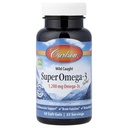 Carlson - Super Omega-3 Gems, 1200 mg Omega-3s, Wild Caught, Sostenibilmente Sourced, 50 gel morbidi