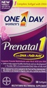 Un giorno Prenatale 1 Multivitamina femminile, supplemento per prima, durante e post gravidanza, comprese le vitamine A, C, D, E, B6, B12 e Omega-3 DHA, 30 conte