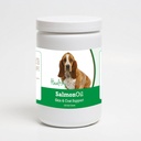 Allevamenti sani Basset Hound Salmon olio Soft Chews 120 conte