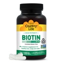 Biotina ad alta potenza 10mg - Integratore Biotina Vegan & Gluten-Free per Pelle & Unghie, Metabolismo Energetico - Capsule Biotin 10000mcg