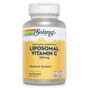 SOLARAY Liposomal Vitamin C 500mg - Integratore di supporto per l'assorbimento potenziato Vitamina C Liposomal Blend con acidi grassi - Antiossidante e Immune - Vegan, Garanzia di 60 giorni, 100 Serve, 100 VegCaps