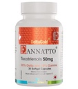 WELLNESS EXTRACT Eannatto Tocotrienols Deltagold Vitamina E Integra Softgels, Tocopherol Free, Supporta Salute Immune, Non OGM, Gluten Free & Antioxidant (50MG 30 Softgels).