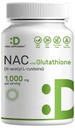 DEAL SUPPLEMENTARE NAC Supplemento (N-Acetyl Cysteine) 1.000 mg Per servire con Glutathione ridotto, 240 capsule – Supporto antiossidante per la salute immunitaria, polmone e funzione fegato