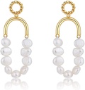 Orecchini di moda donna Goccia orecchini-Vintage Wedding Dangle Pearl Women's Fashion Orecchini Dainty Jewelry Gift S925 Sterling Silver Women's Fashion Orecchini Ipoallergenico Earrin
