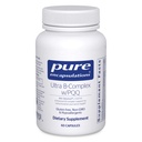 Pure Encapsulations Ultra B-Complex con PQQ | Vitamina B Supplemento al supporto di nervi, cellule, metilazione e salute mitocondriale* | 60 capsule